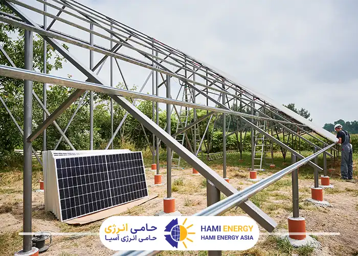 مقایسه انواع استراکچرهای پنل خورشیدی