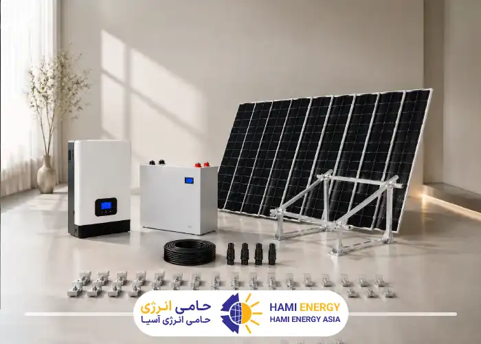مقایسه پکیج خورشیدی ۵ کیلووات آفگرید، آنگرید و هیبرید از نظر بازده