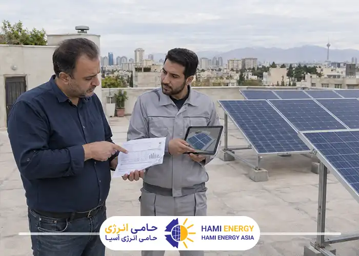 محاسبه تعداد پنل خورشیدی با استفاده از قبض برق