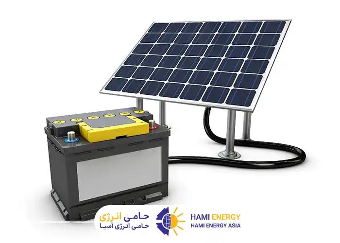 تست سلامت باتری خورشیدی با مولتی متر
